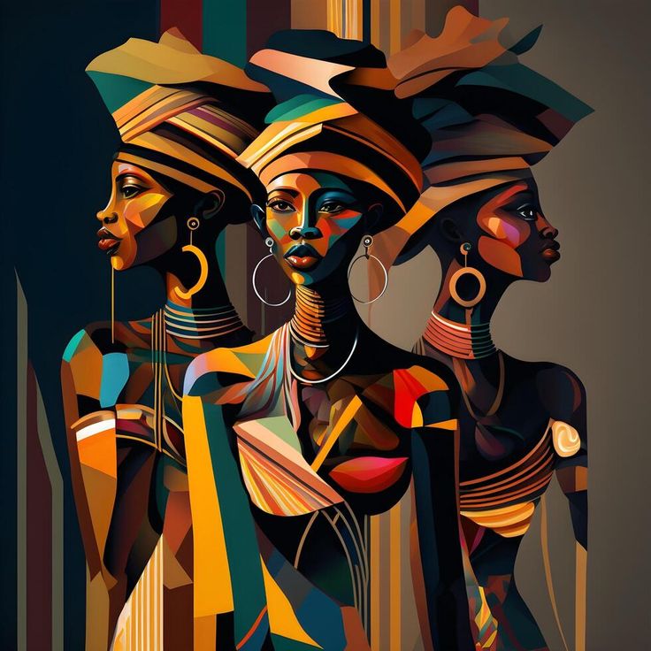 Download Abstract human oil paintings for wall decor modern art women modern art gallery colorful design art for free