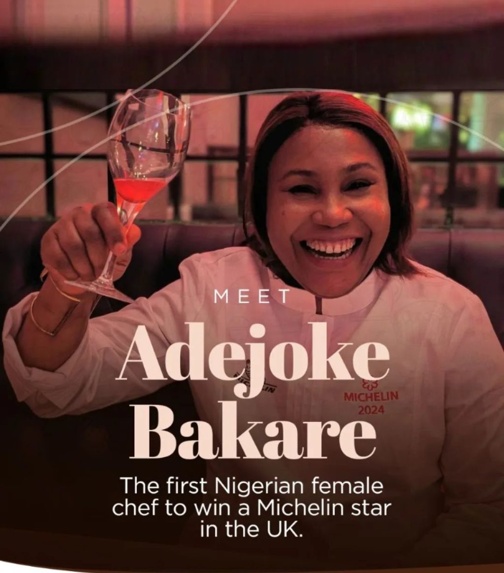 Meet Adejoke Bakare, the first Nigerian female chef to earn a Michelin star in the UK! 👏🏽👏🏽_045049