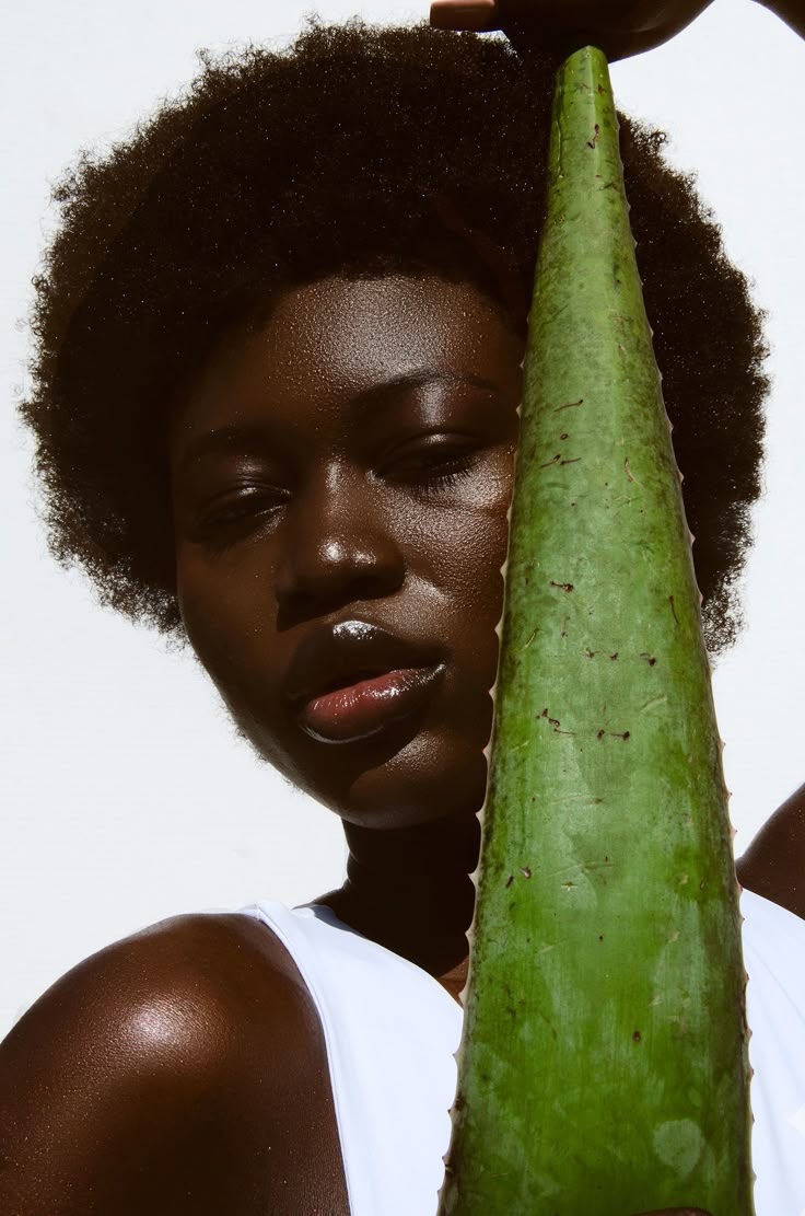 Natural and vegan skincare products for Black skin