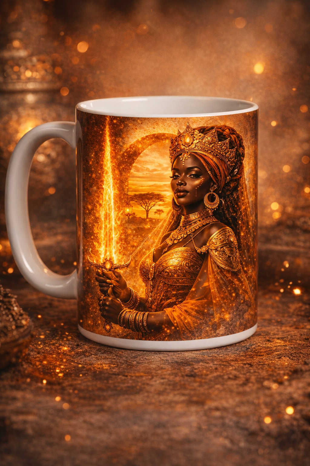 African Royalty Mug