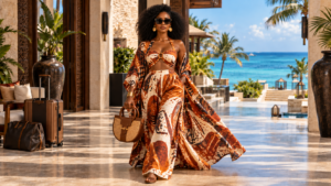 Resort Wear Luxury- Packing the Ultimate African-Inspired Vacation Wardrobe